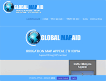 Tablet Screenshot of globalmapaid.org